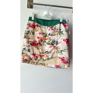 1449. Rococo Sands Women's XS Floral Mini Skirt Multicolor Summer Casual